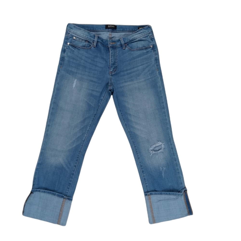 David Bitton Faith Mid Rise Cropped Stretch